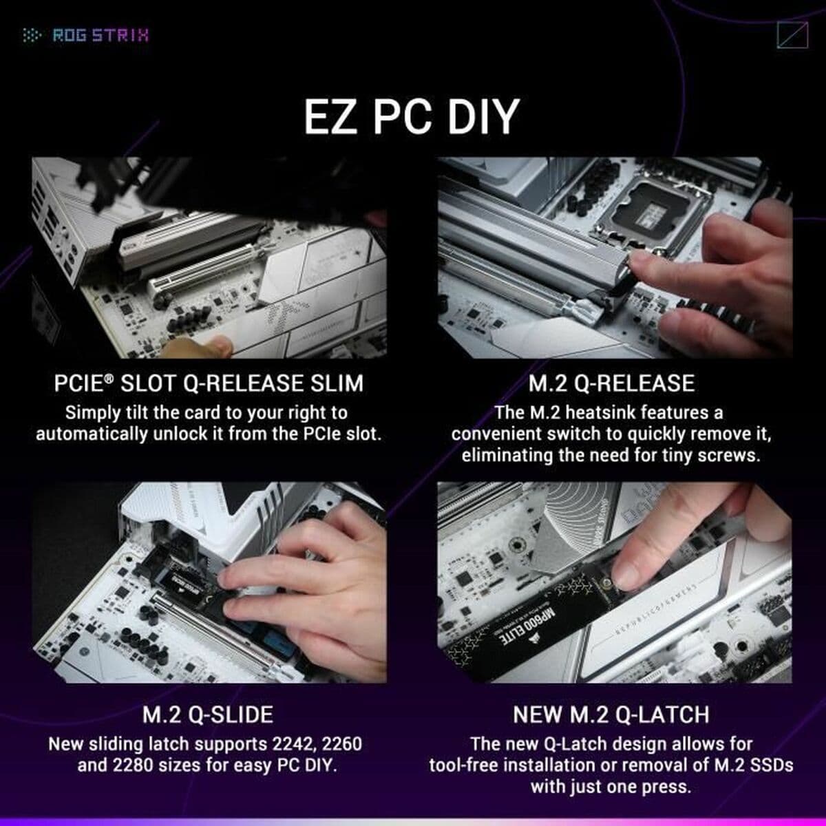 Moderkort Asus STRIX Z890-A GAMING WIFI LGA 1851 - Image 5