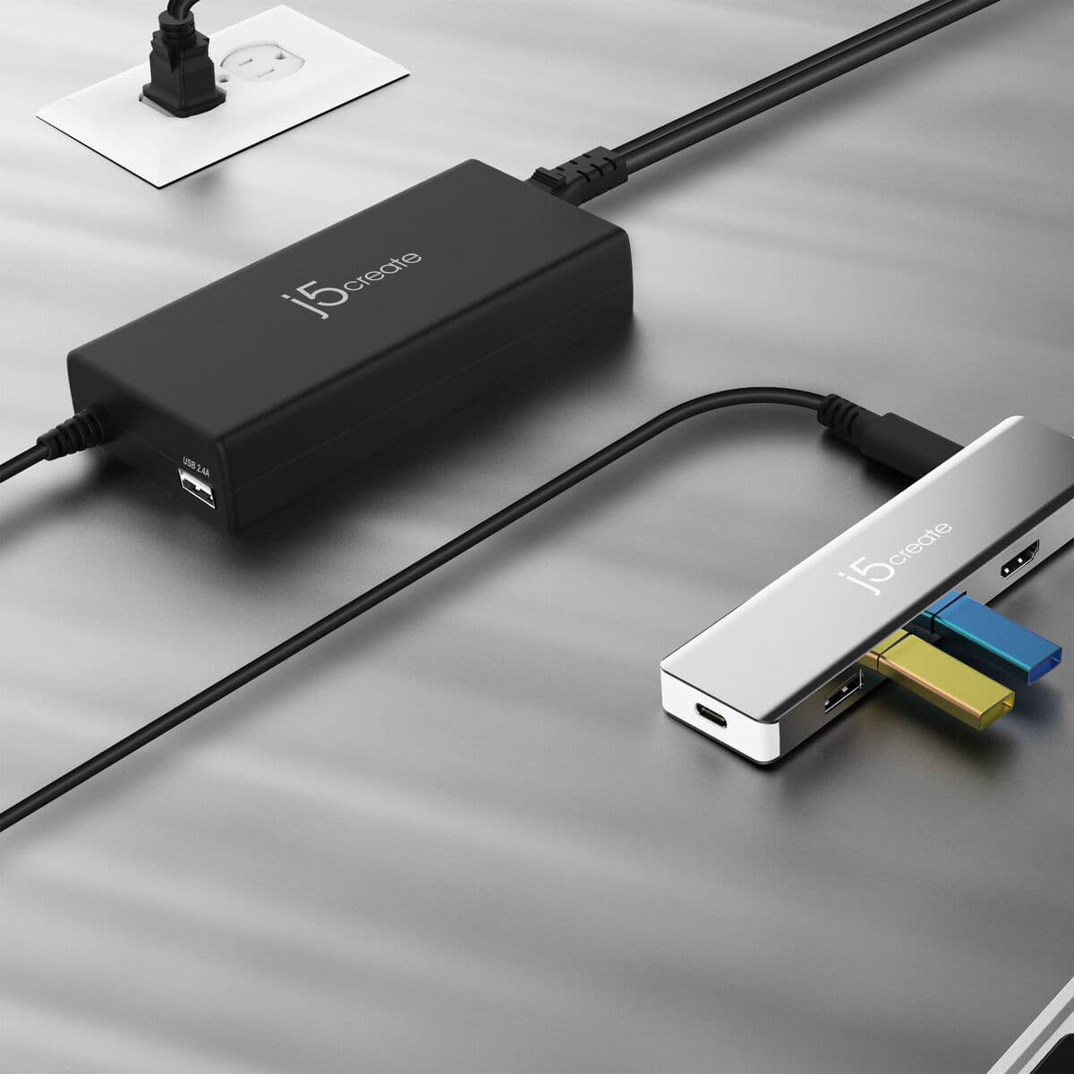 Chargeur portable j5create JUP2290C-EN Noir - Image 3