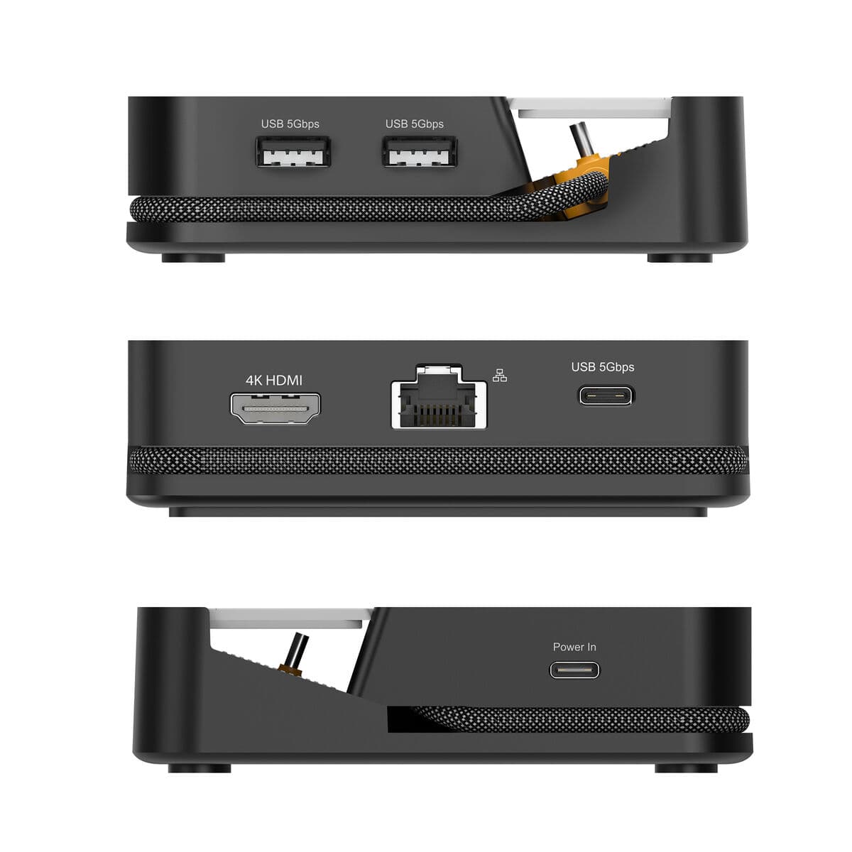 Hub USB j5create JCD624-N Noir Gris - Image 10