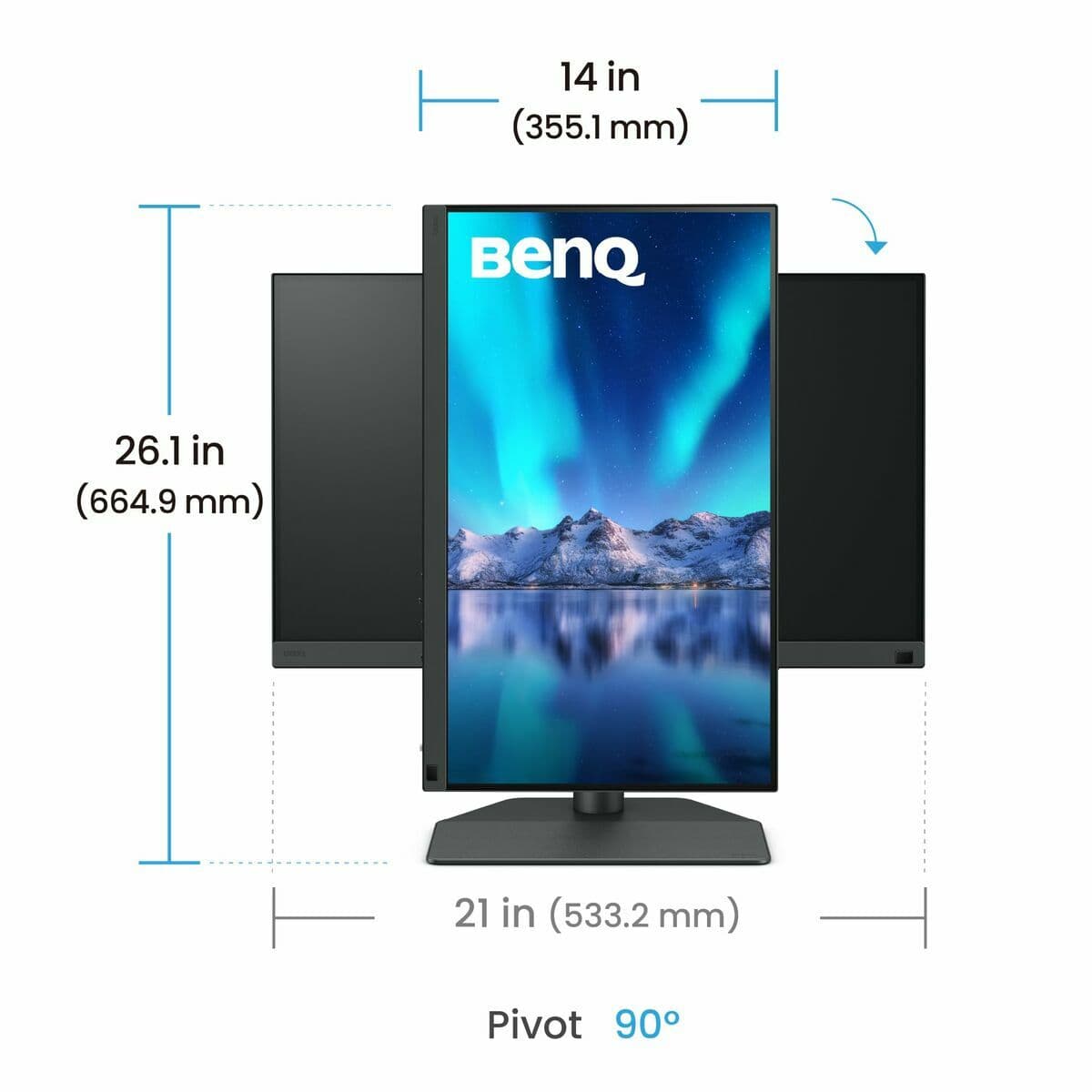 Monitor BenQ SW242Q Full HD WQXGA 24,1" - Image 4