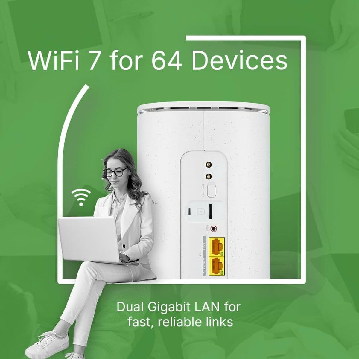 Router ZyXEL FWA515-EU0102F Blanco USB 2.0 Ethernet LAN 2 Wi-Fi - Image 6