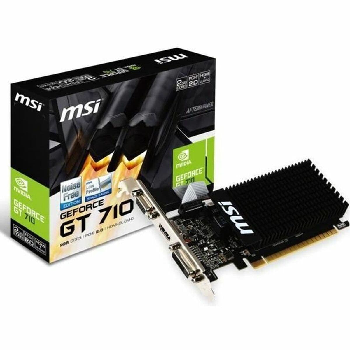 Vaizdo korta MSI NVIDIA GeForce GT 710 GDDR3 - Image 2