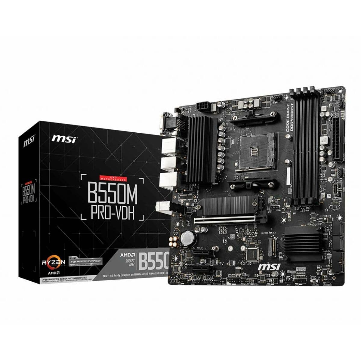 Placa Base MSI B550M PRO-VDH AMD B550 AMD AMD AM4 - Image 37