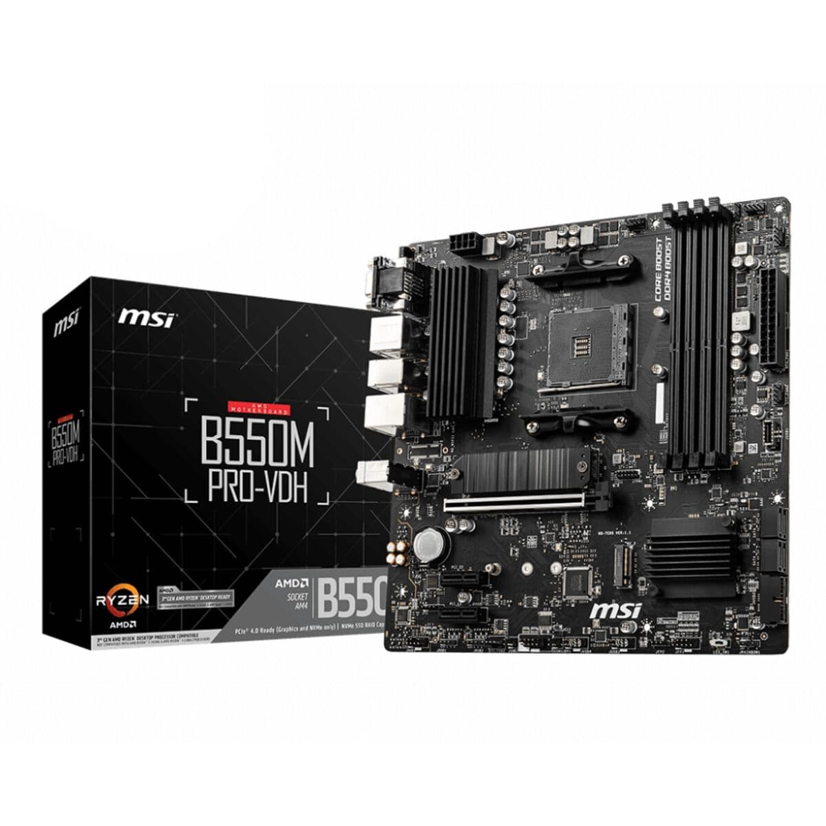 Placa Base MSI B550M PRO-VDH AMD B550 AMD AMD AM4 - Image 16