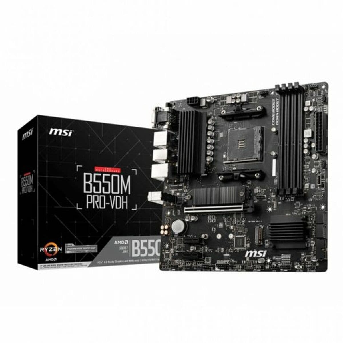 Placa Base MSI B550M PRO-VDH AMD B550 AMD AMD AM4 - Image 18