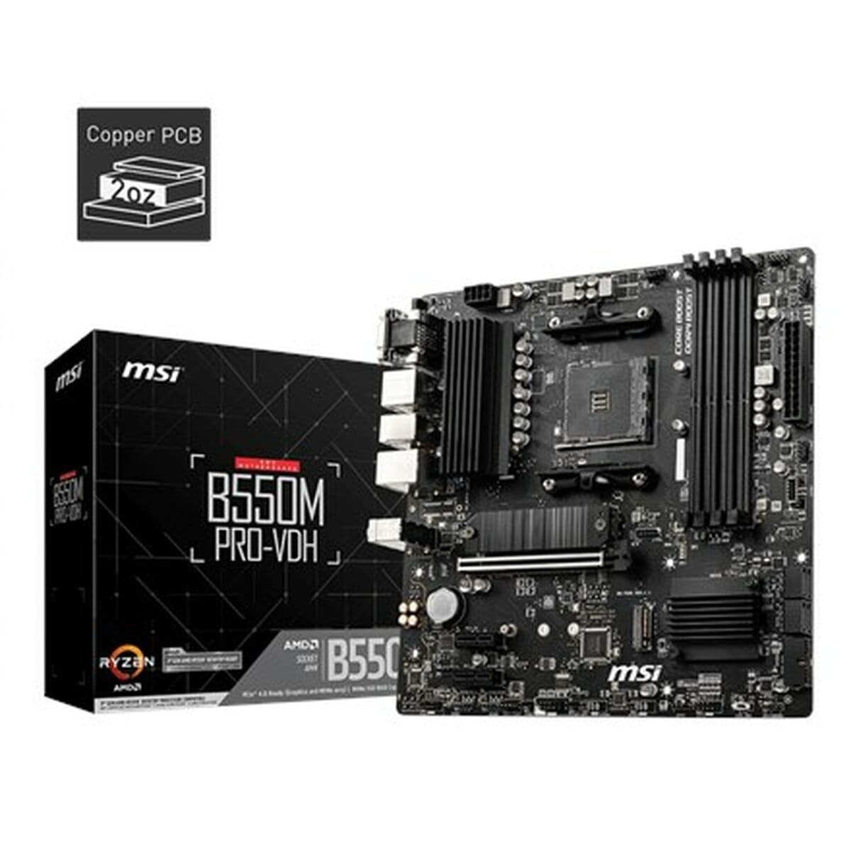 Placa Base MSI B550M PRO-VDH AMD B550 AMD AMD AM4 - Image 23