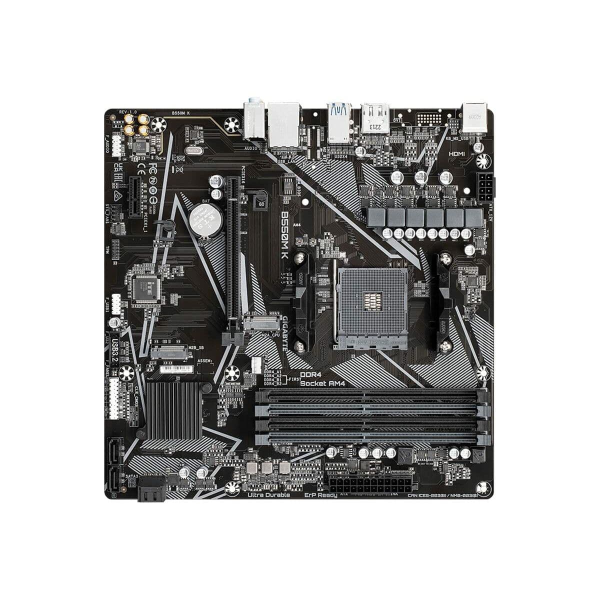 Moederbord Gigabyte AMD B550 AMD AMD AM4 - Image 8