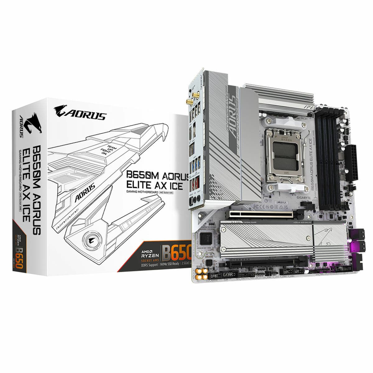 Motherboard Gigabyte AMD AM5 AMD B650 - Image 8