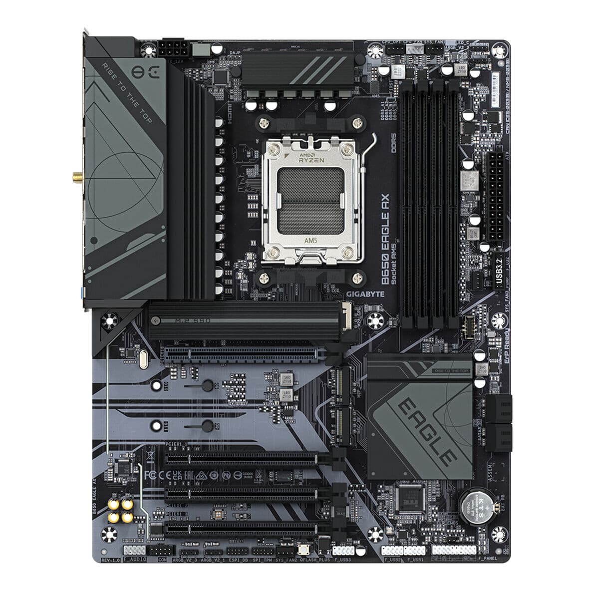 Pagrindinė plokštė Gigabyte AMD AMD B650 AMD AM5 - Image 16