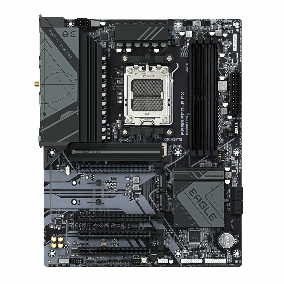 Pagrindinė plokštė Gigabyte AMD AMD B650 AMD AM5 - Image 18