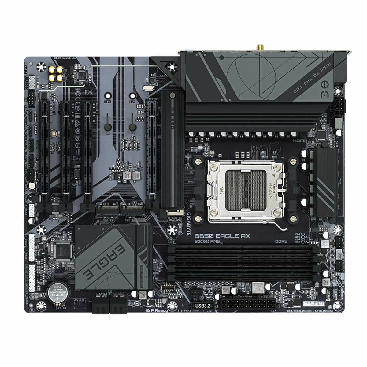 Pagrindinė plokštė Gigabyte AMD AMD B650 AMD AM5 - Image 22