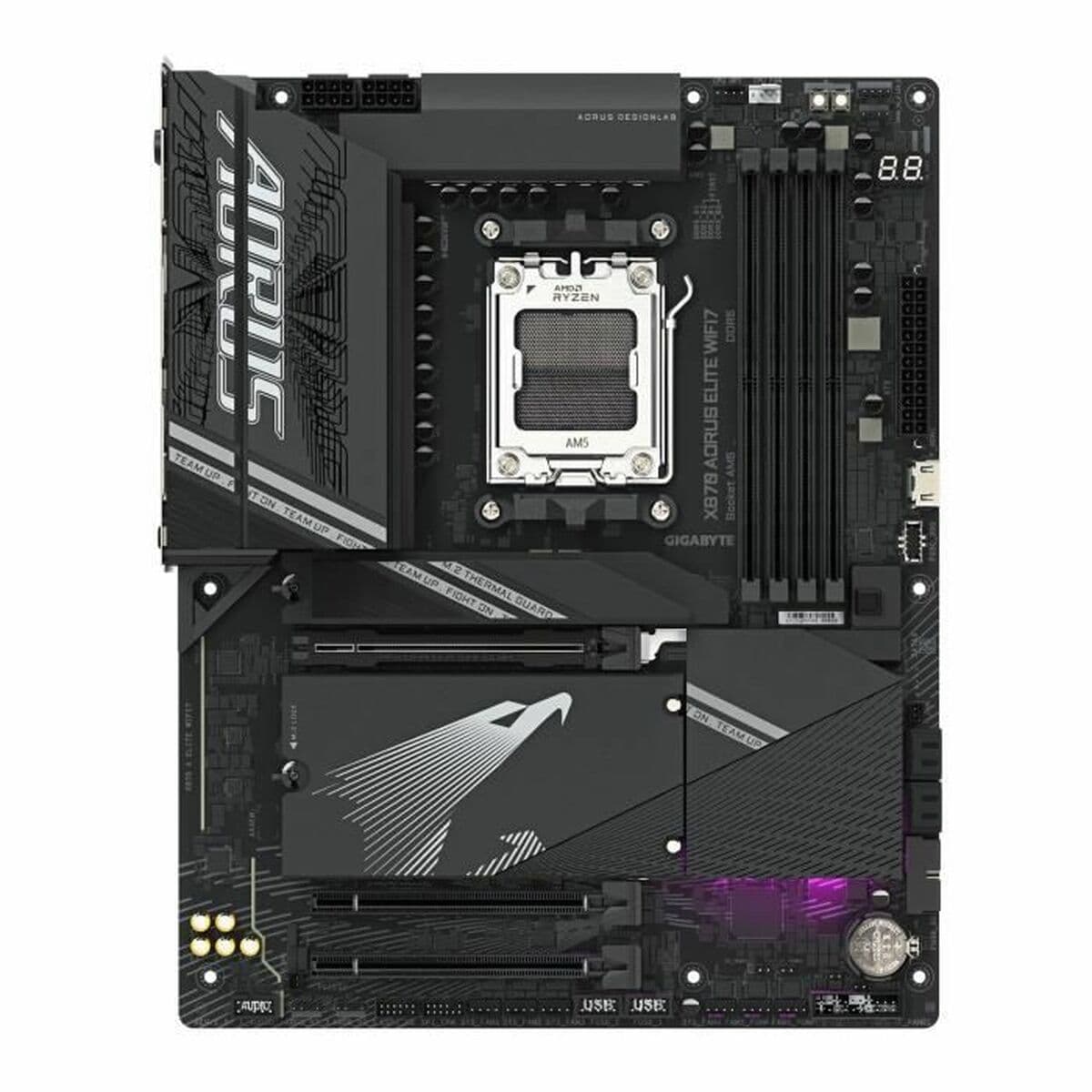 Pagrindinė plokštė Gigabyte X870 A ELITE WIFI7 AMD AMD AM5 - Image 2