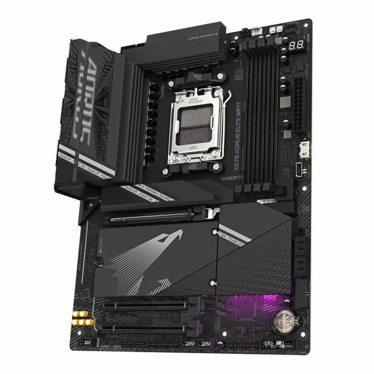 Pagrindinė plokštė Gigabyte X870 A ELITE WIFI7 AMD AMD AM5 - Image 4
