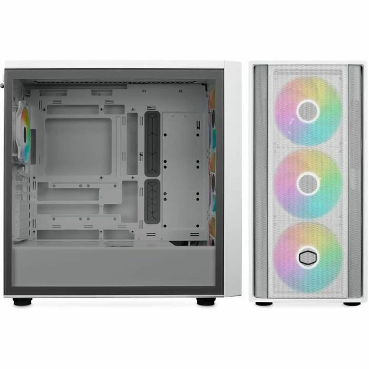 Boîtier ATX semi-tour Cooler Master MB600-WGNN-S00 Blanc - Image 3