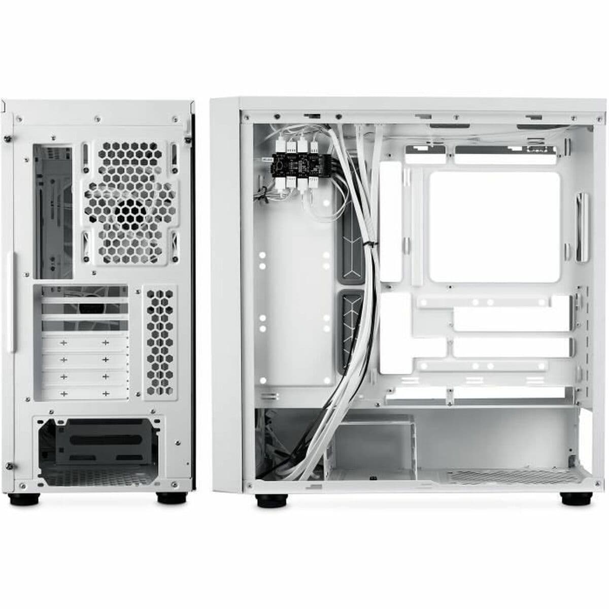 Boîtier ATX semi-tour Cooler Master MB600-WGNN-S00 Blanc - Image 4