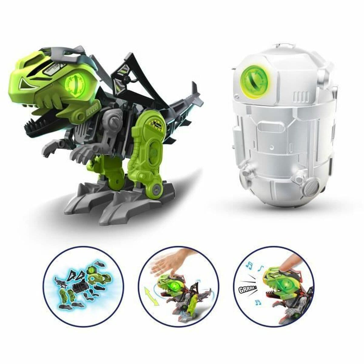 Dinosaurio Silverlit Mega Dino Biopod 25 Piezas 22 cm - Image 4