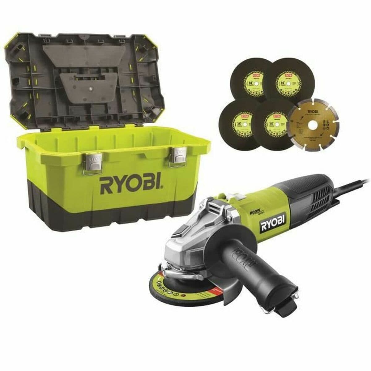 Sarokcsiszoló Ryobi 800 W 125 mm