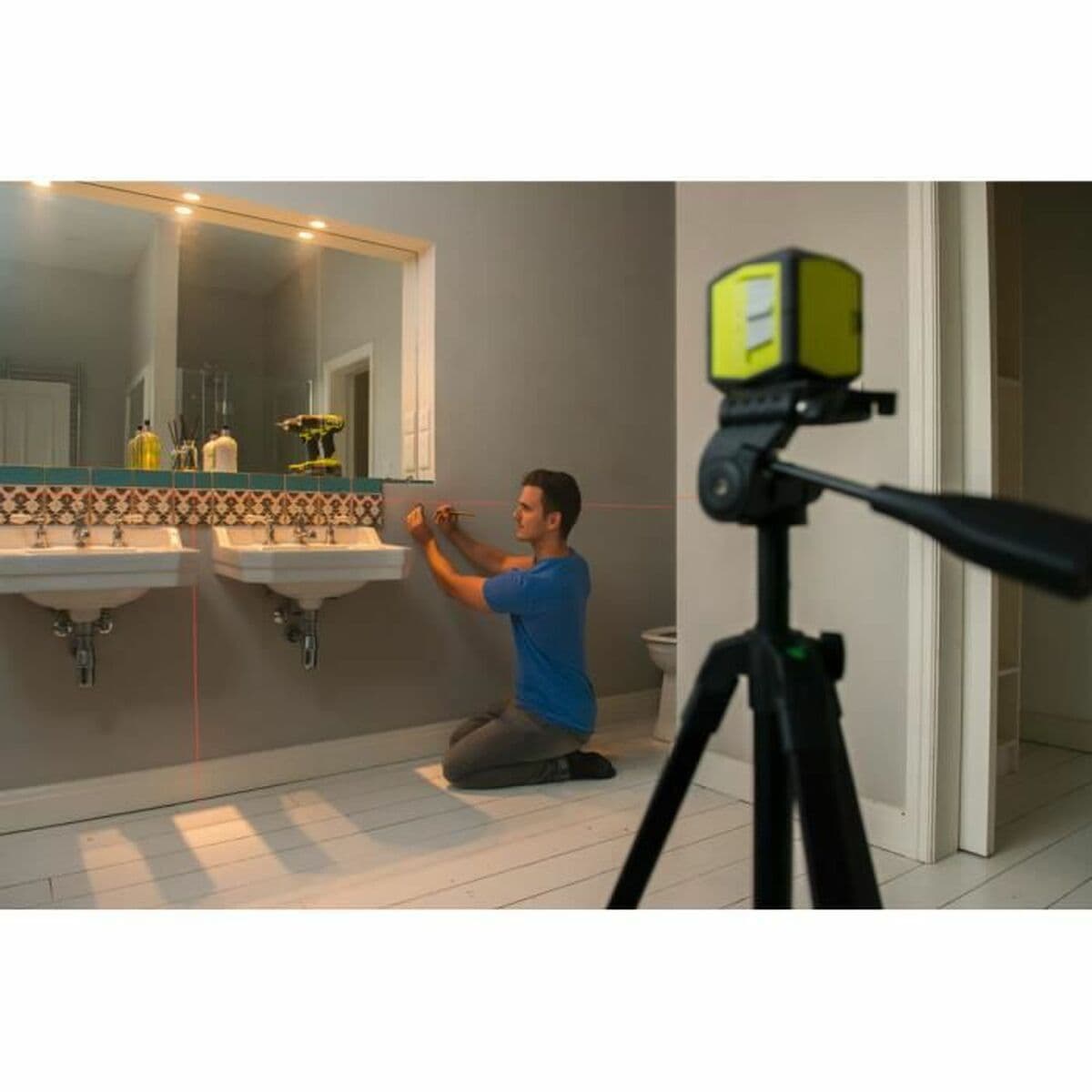 Nivel laser Ryobi RBCLLR1 +/- 0,5mm/m 10 m - Image 4