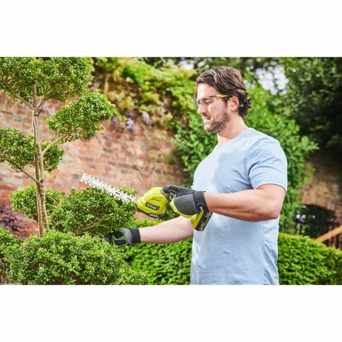 Tijeras de césped Ryobi Input: Ryobi Taladro Percutor 18V R18PD3-0

Output: R18PD3-0 - Image 5