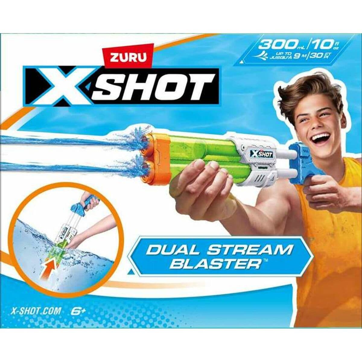 Vandens pistoletas Zuru X-Shot Small Quad Stream Blaster 13 x 40 x 5 cm - Image 2