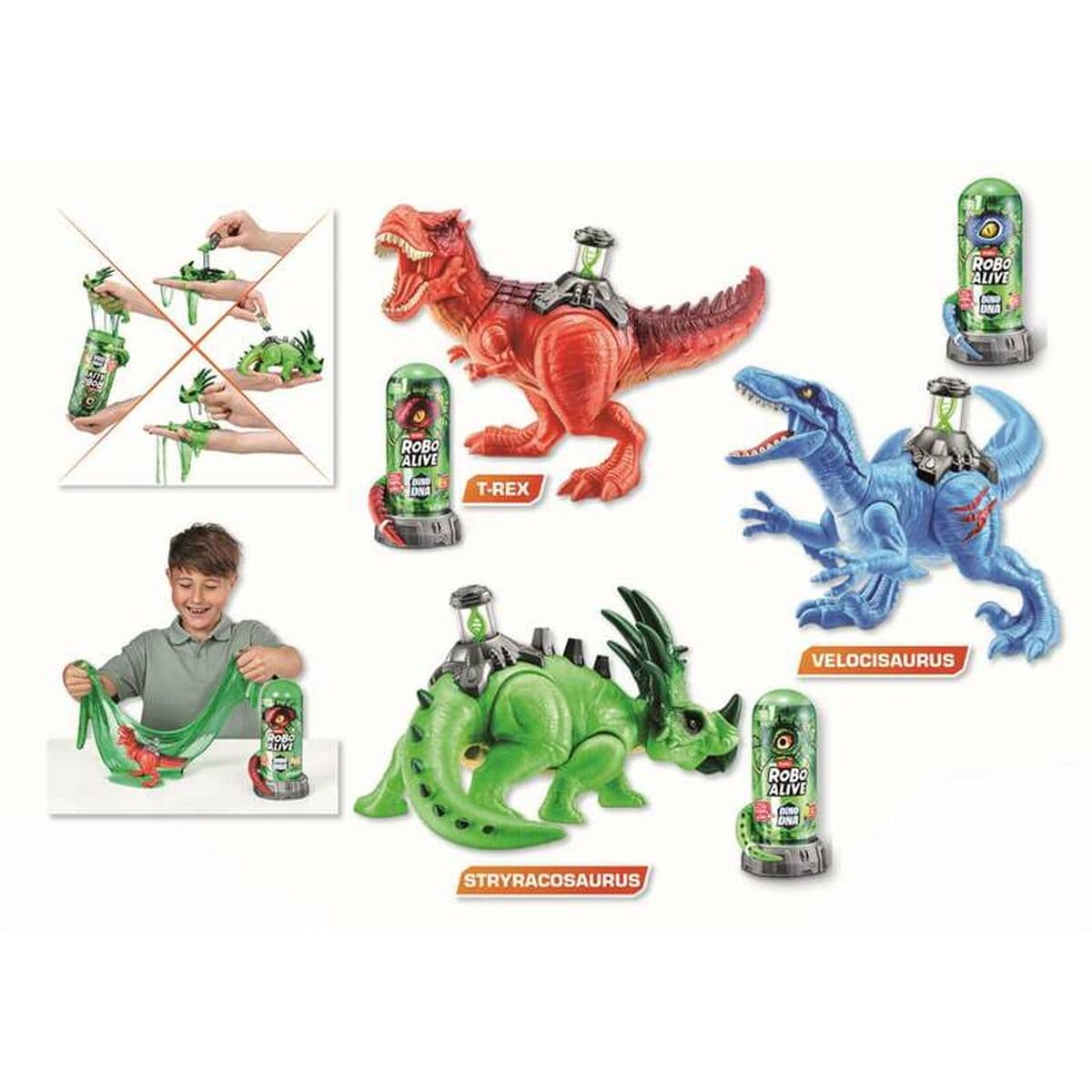 Actionfiguren Zuru Robo Alive Dino Dna - Image 6