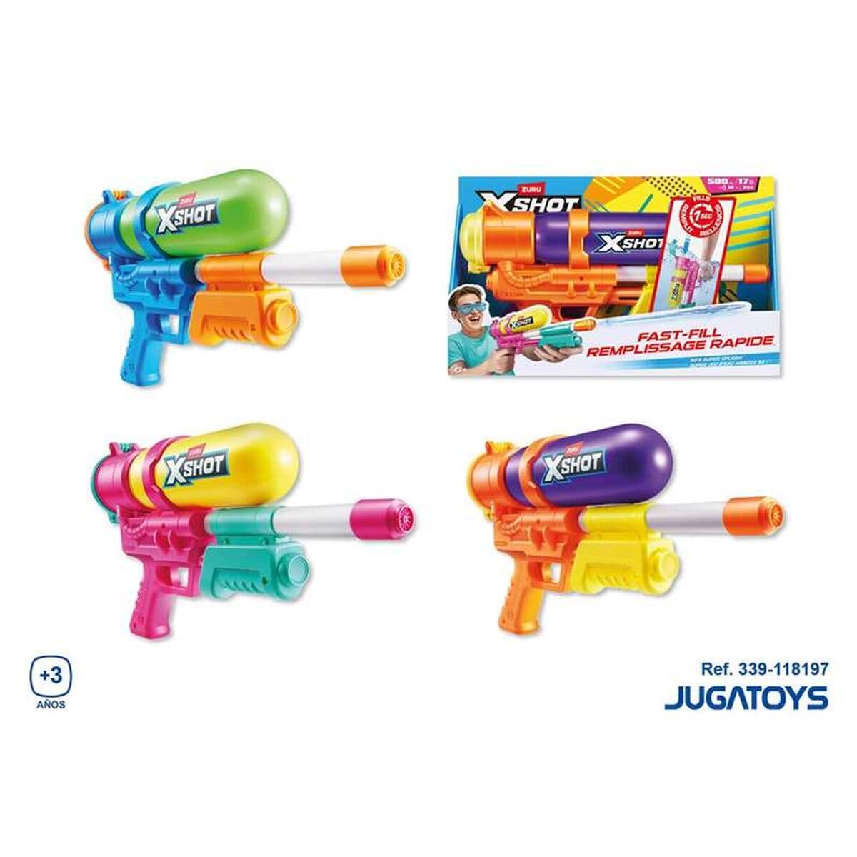 Veepüstol Zuru  X-Shot Retro 80's Super Splash 22 X 40 X 7,6 CM - Image 11