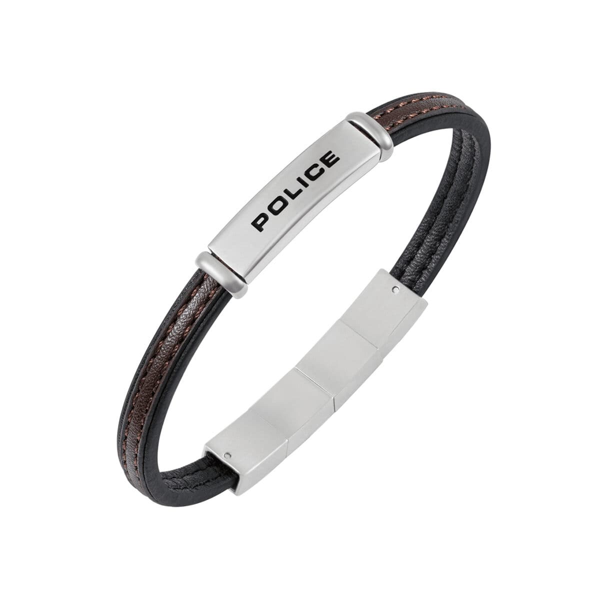 Bracelete masculino Police PEAGB0079202 Aço inoxidável Preto - Image 2