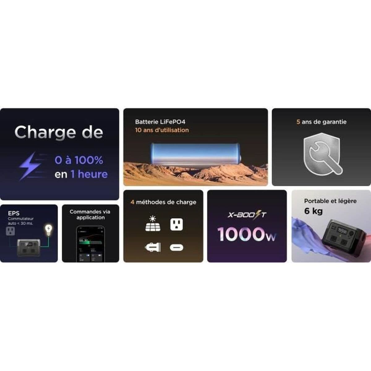 Bärbart kraftverk Ecoflow River 2 Max 500 W 512 Wh - Image 15