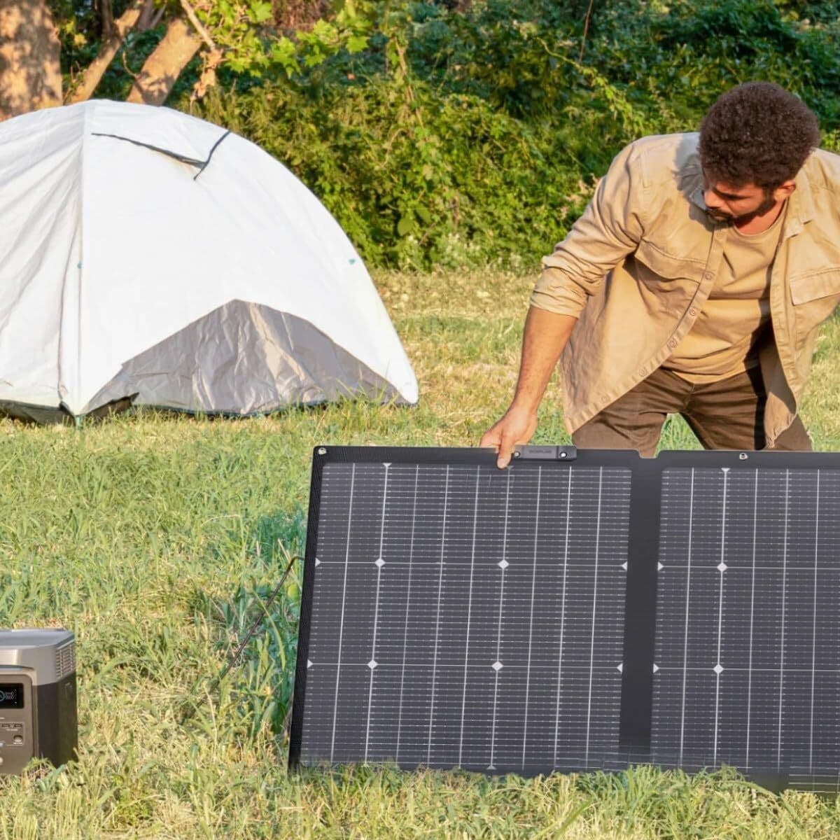 Solcellepanel Ecoflow EFSOLAR220W-N 220 W Sammenleggbar Bærbar - Image 4