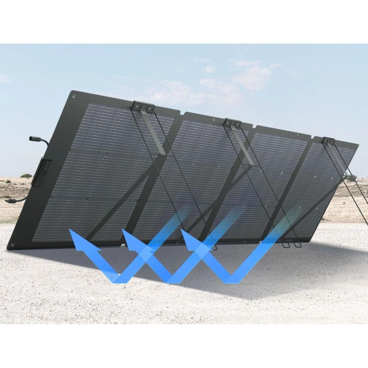 Solcellepanel Ecoflow EFSOLAR220W-N 220 W Sammenleggbar Bærbar - Image 5