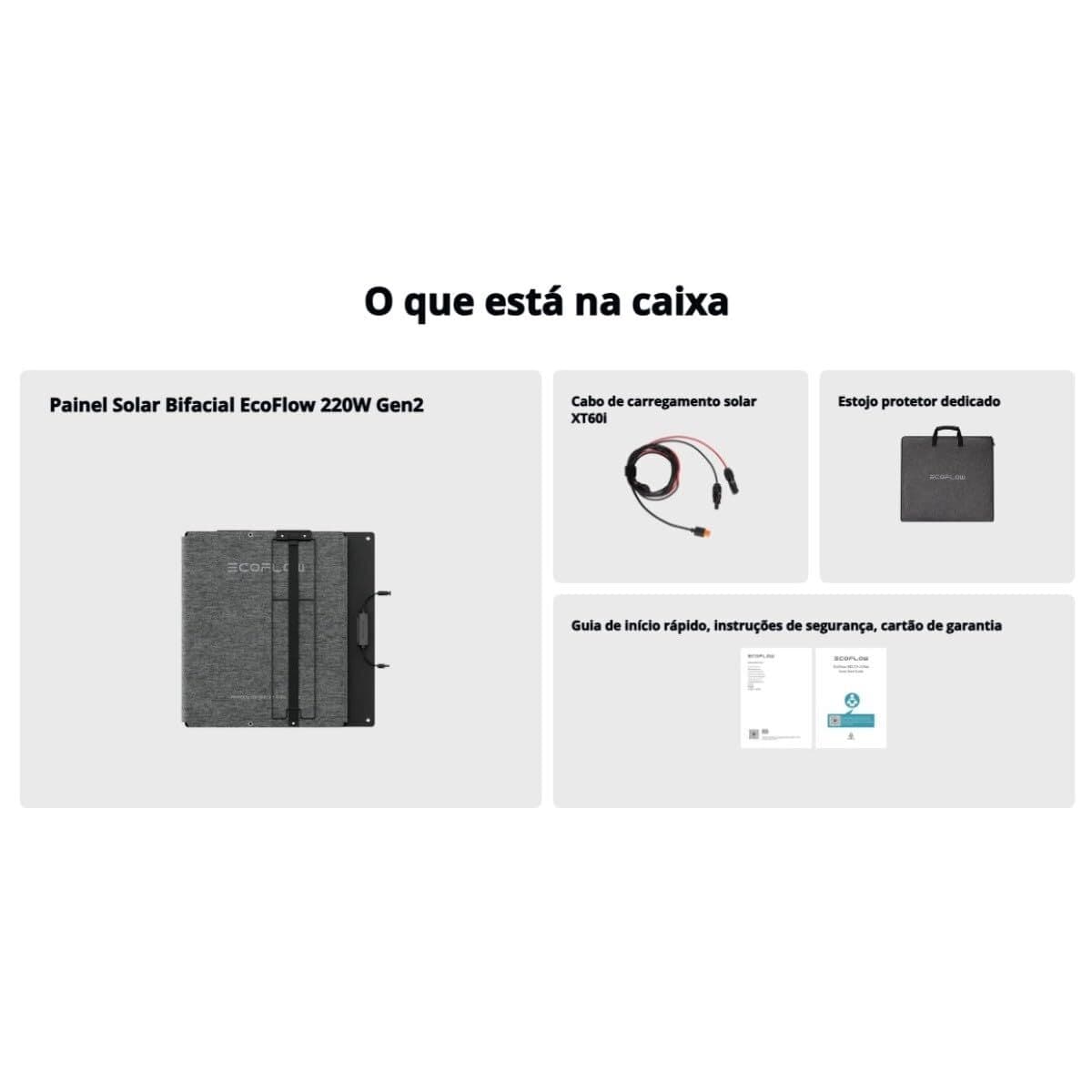 Solcellepanel Ecoflow EFSOLAR220W-N 220 W Sammenleggbar Bærbar - Image 7