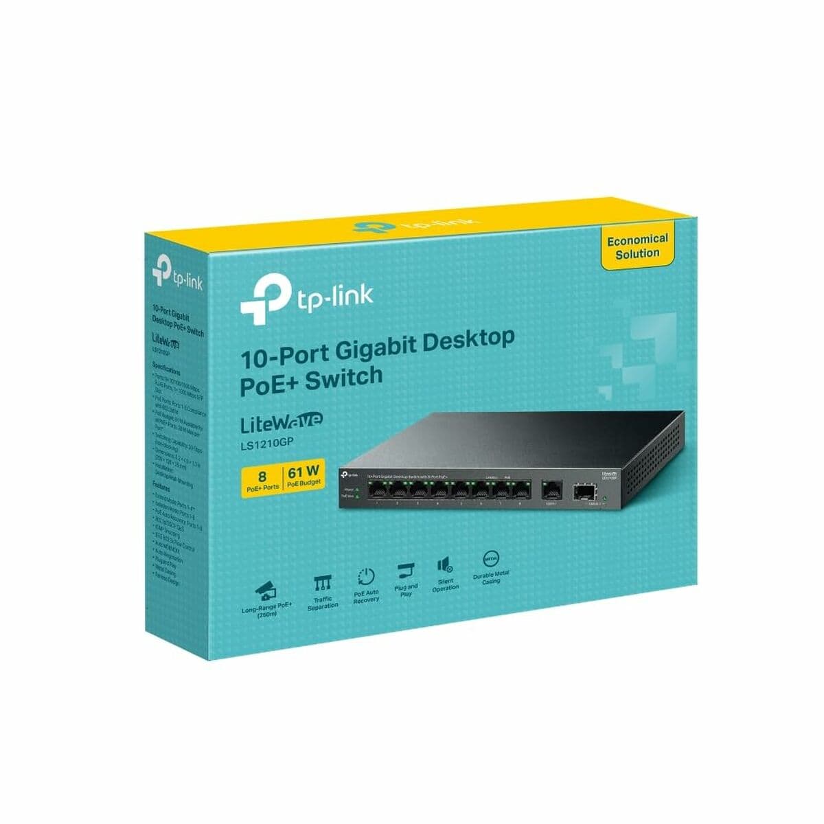 Switch TP-Link LS1210GP - Image 10