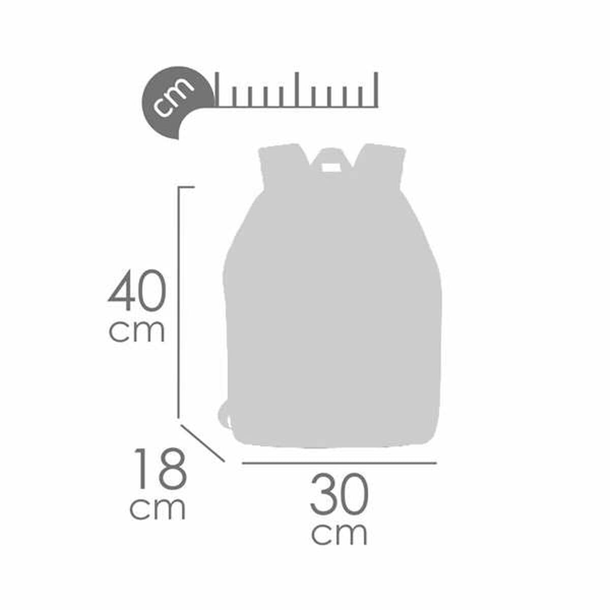 Schulrucksack Decuevas Provenza 40 x 18 x 30 cm - Image 6