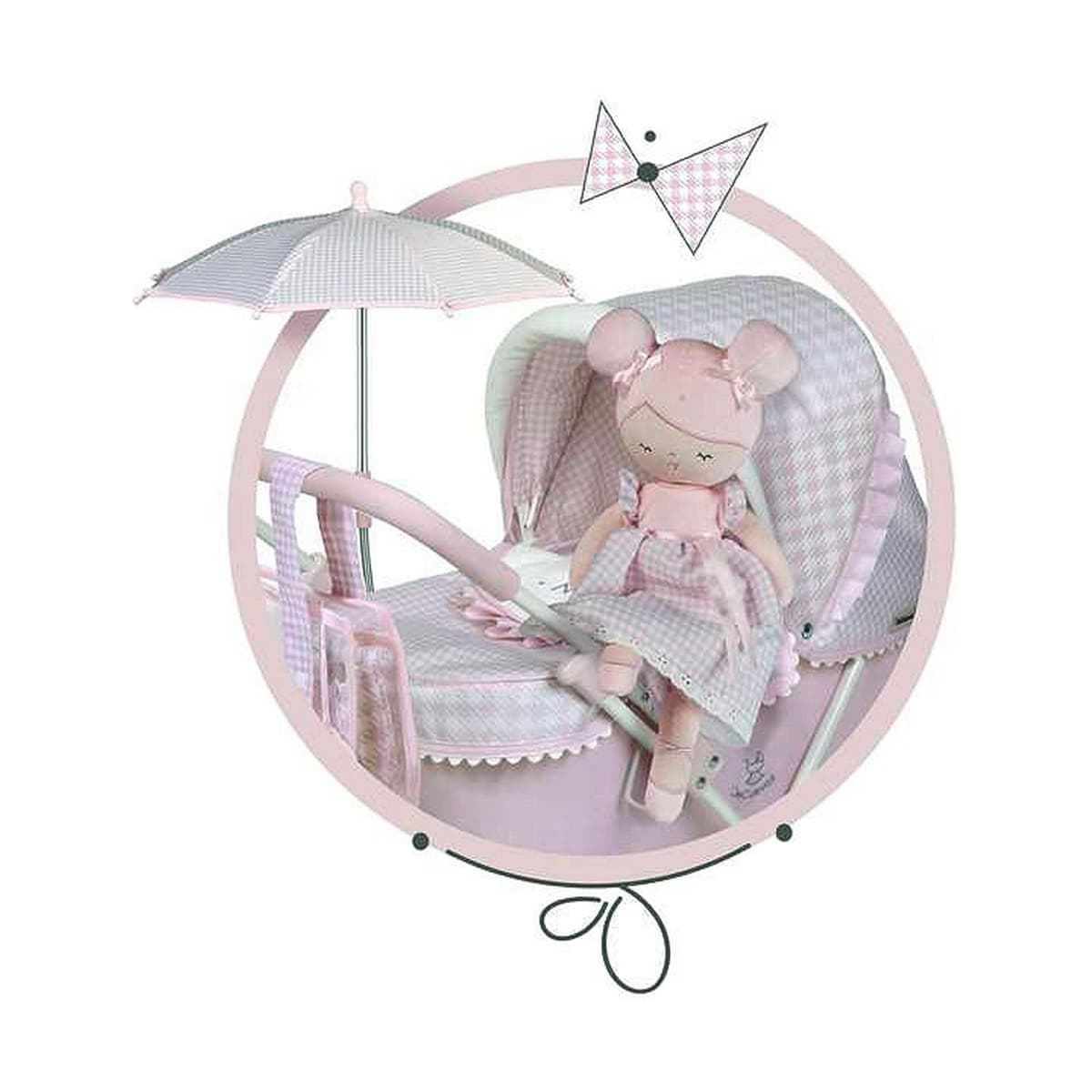 Rag Doll Decuevas Niza Case that converts into a cot 36 cm Fluffy toy - Image 5