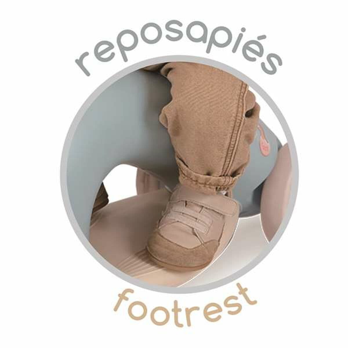 Driewieler Decuevas Coco Lichtgrijs 60 x 27 x 42 cm - Image 6