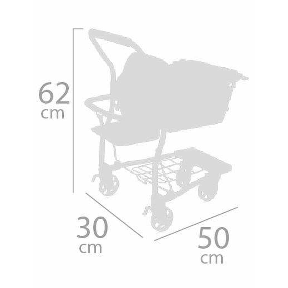 Shopping cart Decuevas Koala 30 x 50 x 62 cm - Image 6