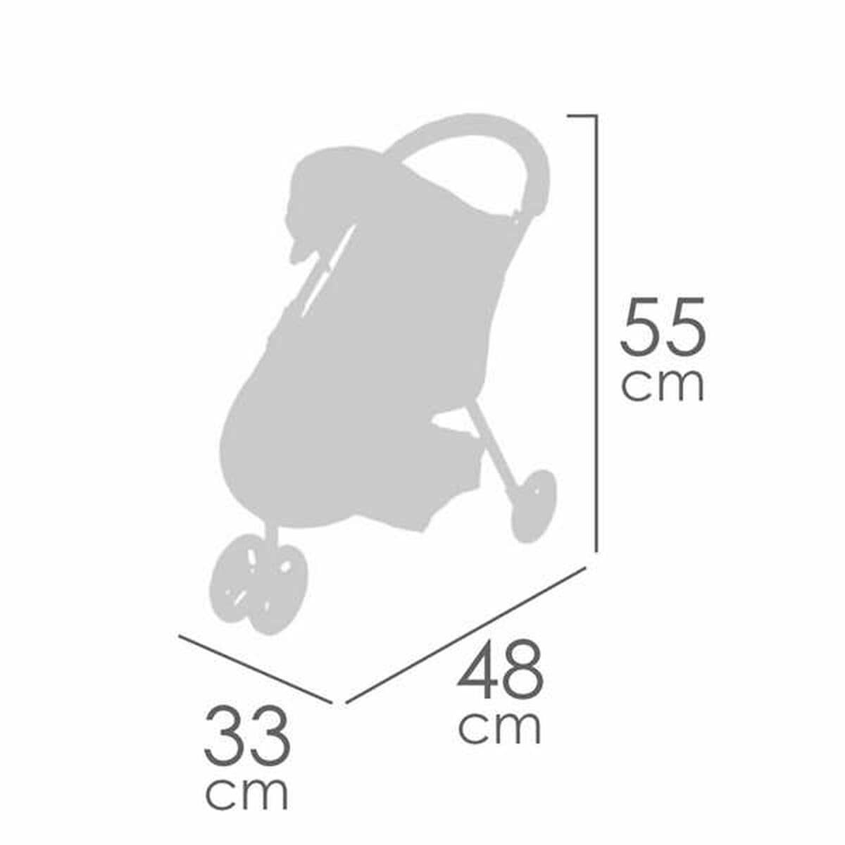 Carrito para Muñecas Decuevas Gala 33 x 48 x 55 cm Lila 50 cm - Image 6