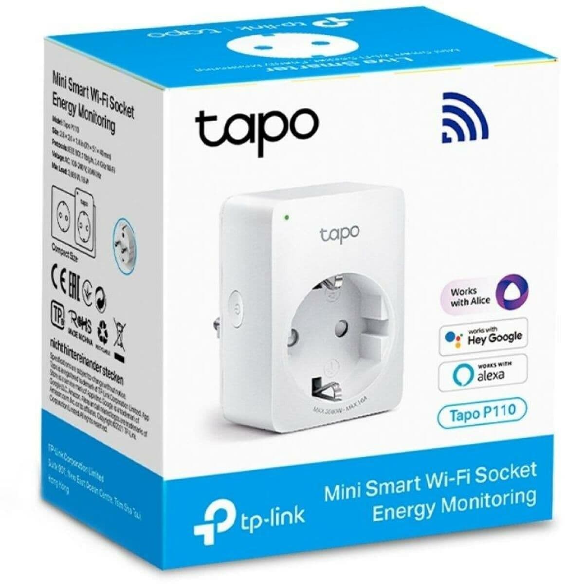 Enchufe Inteligente TP-Link P110 Wi-Fi 100 - 240 V 220-240 V 16 A 10 A - Image 4