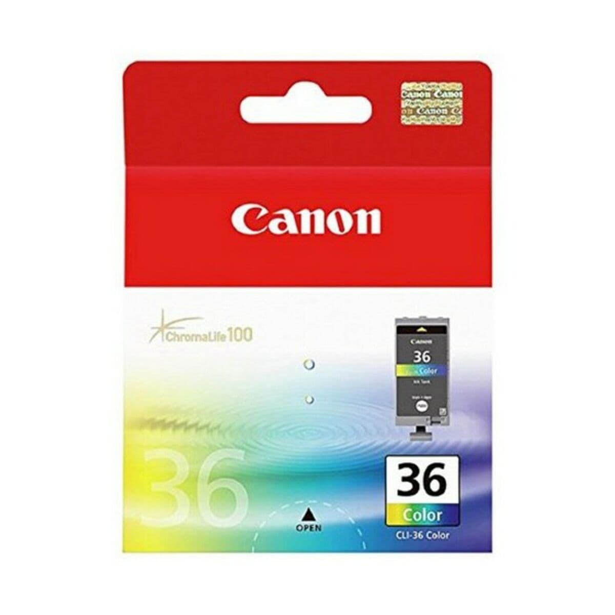 Cartouche d'encre originale Canon CL-36 Jaune Cyan Magenta Tricolore Cyan/Magenta/Jaune