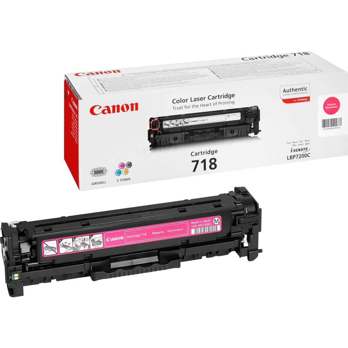 Toner Original Canon 2660B002 Negru Magenta (1 Unități)