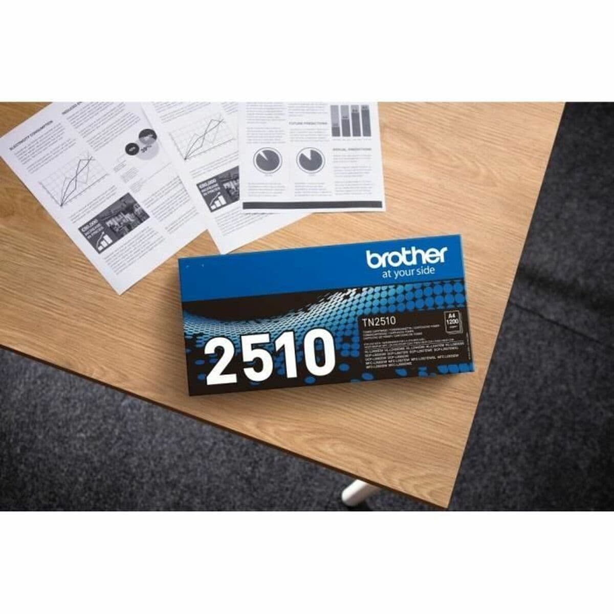 Original Toner Brother TN-2510 Black - Image 2