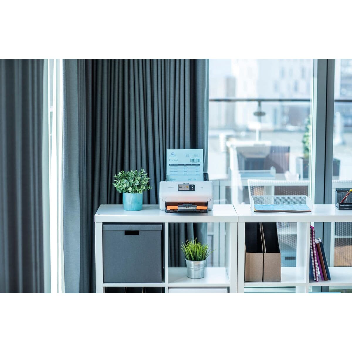 Bandeja de Entrada para Impresora Brother ADS4550WUN1 - Image 5