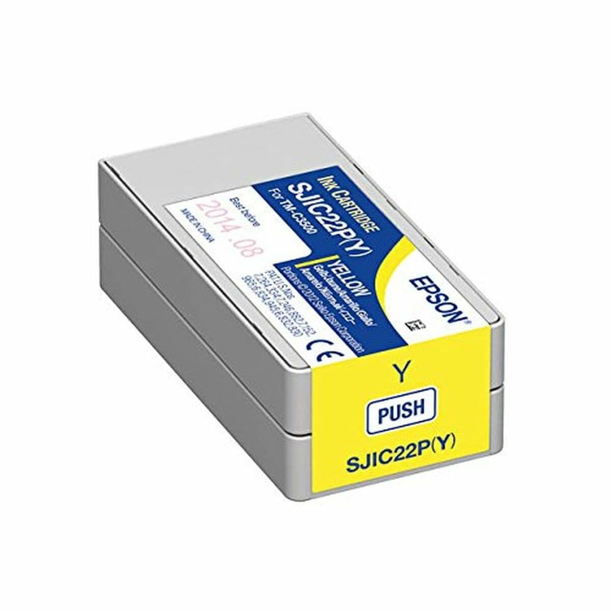Cartuș cu Cerneală Originală Epson SJIC22PY Galben