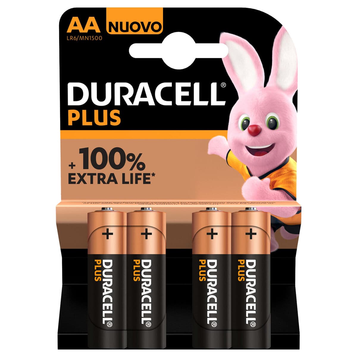 Šarminė baterija DURACELL LR06 K4 1,5 V