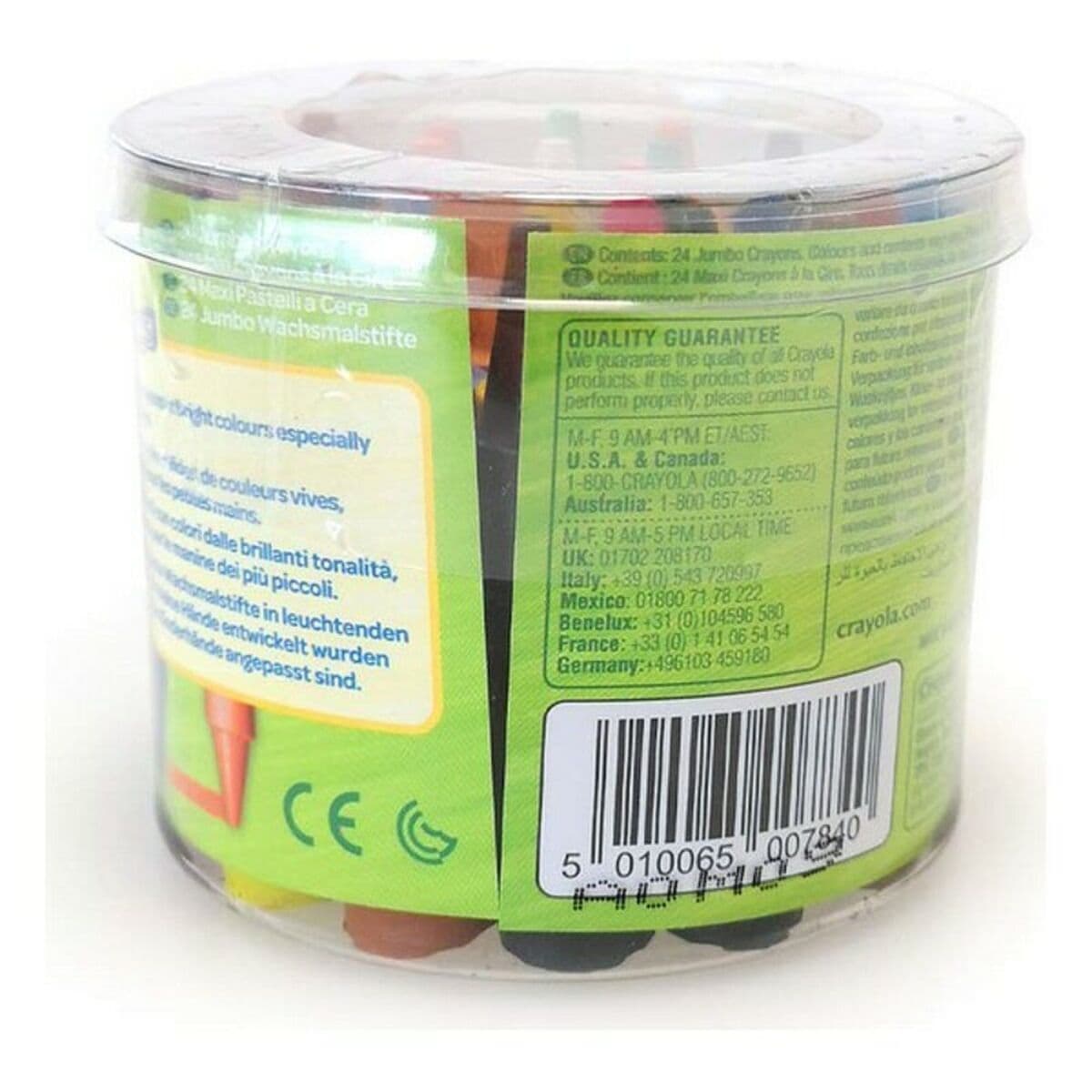 Spalvoti pusiau riebūs pieštukai Crayola 2.0784 Plaunamas (24 pcs) - Image 3