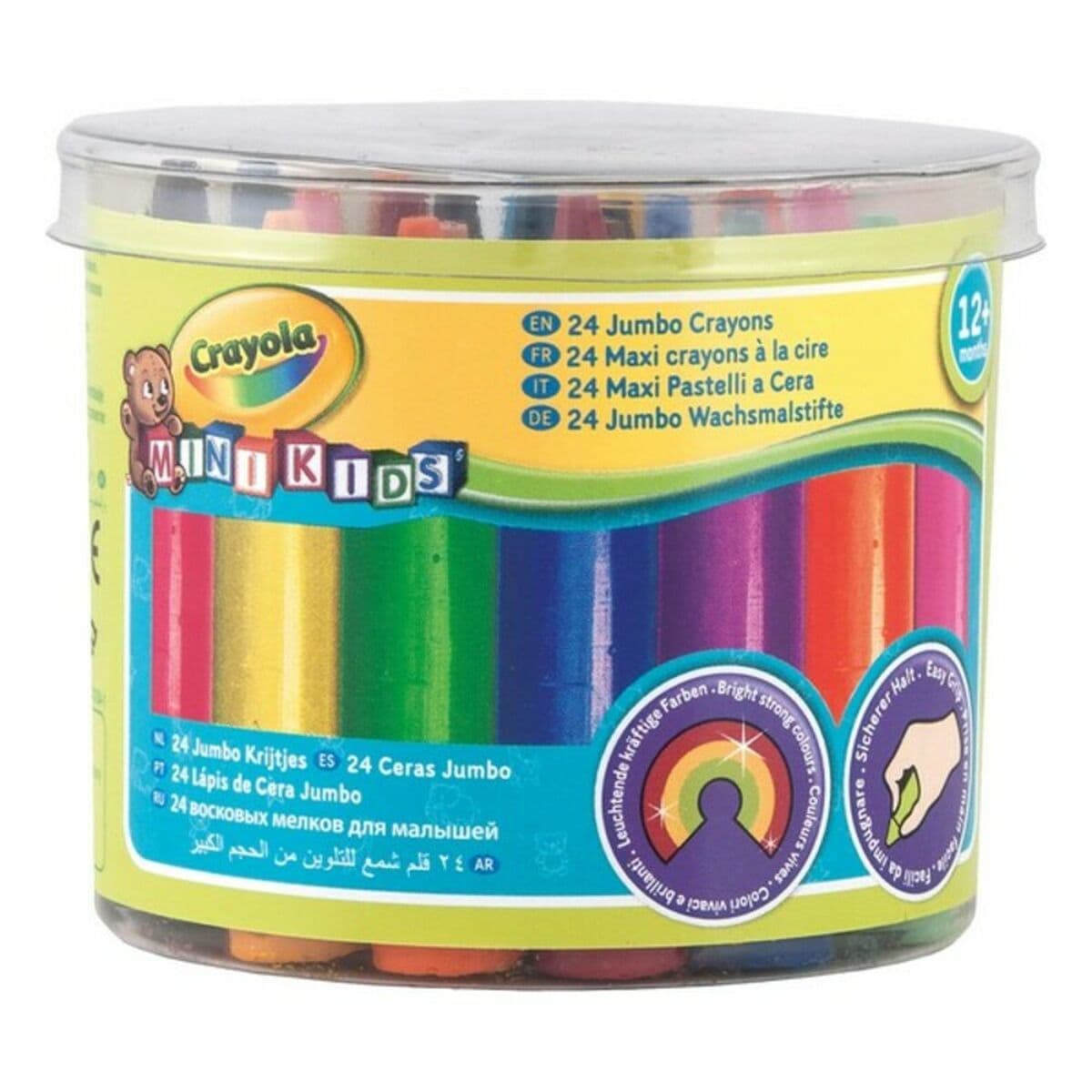 Spalvoti pusiau riebūs pieštukai Crayola 2.0784 Plaunamas (24 pcs) - Image 4