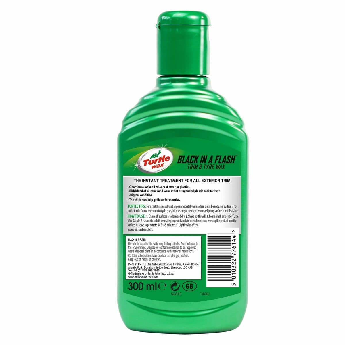 Voda za Čišćenje koja se ne ispire za Bebe Turtle Wax FG7810 Plastika 300 ml - Image 2