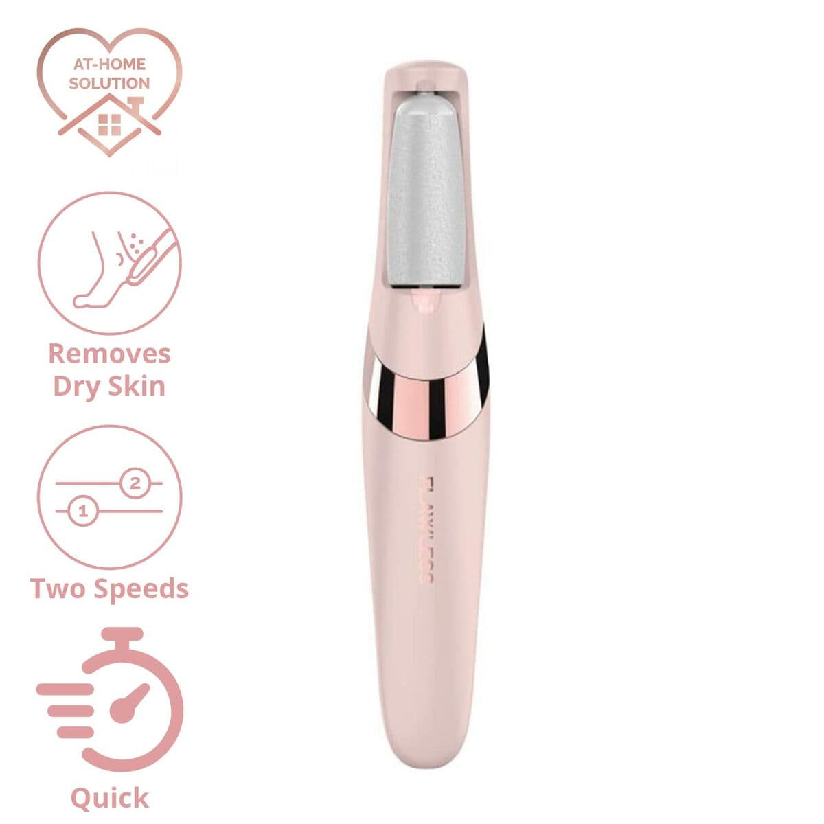 Electric Callus Remover FLAWLESS Pedi Rosa - Image 10