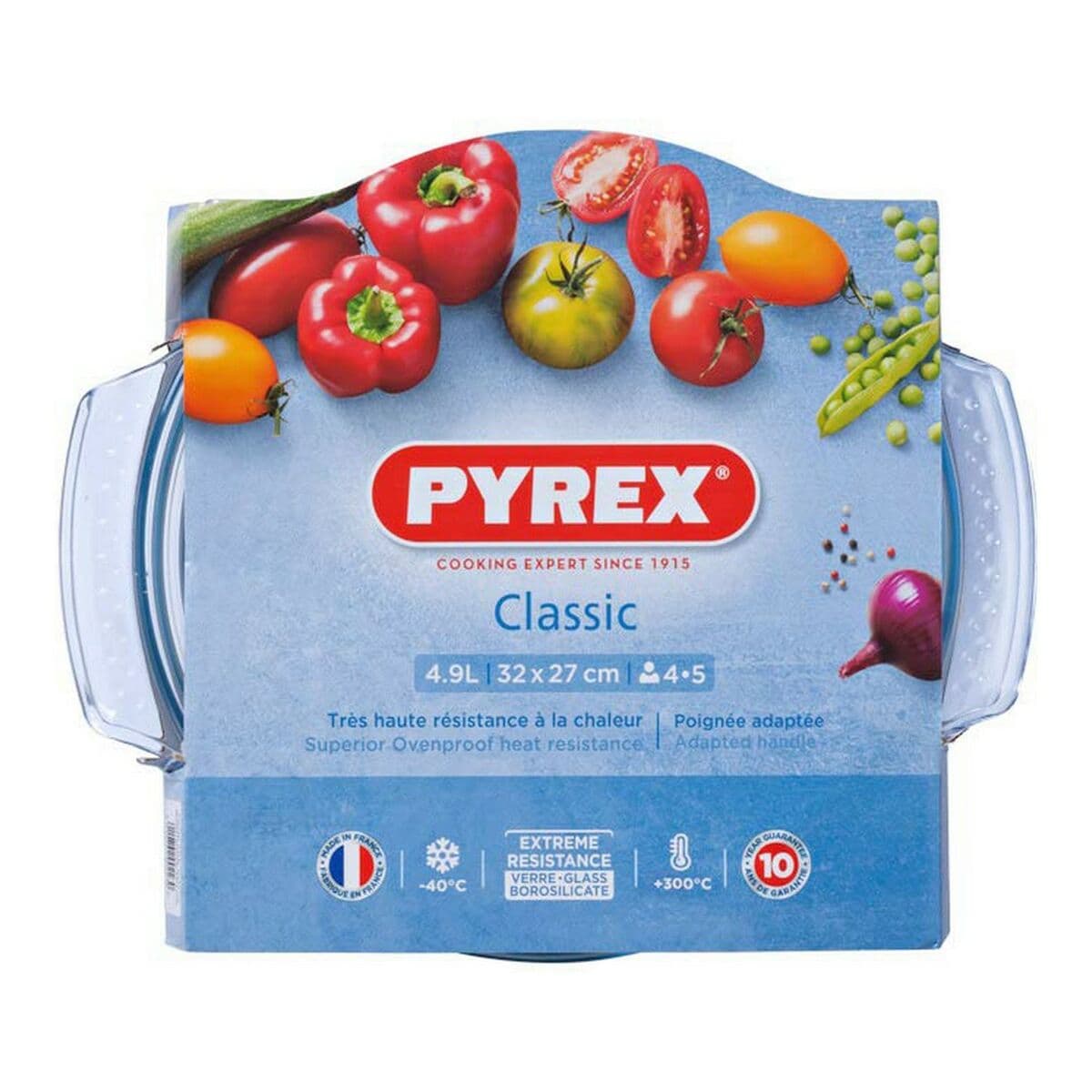 Caserolă Cu Capac de Sticlă Pyrex 118A000/5043 Transparent Sticlă - Image 3