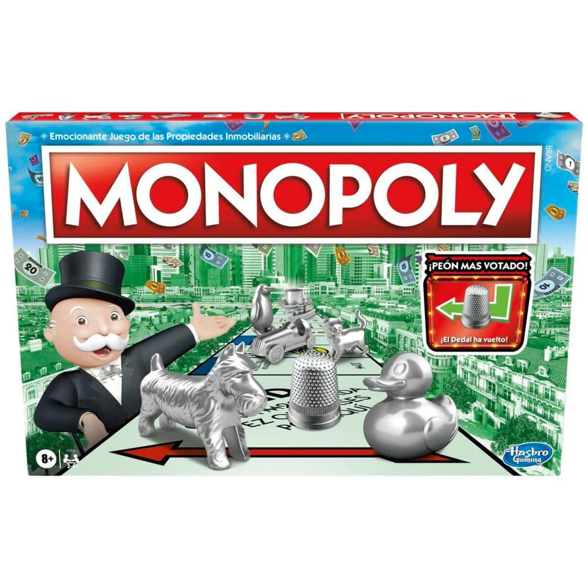Juego de Mesa Hasbro Monopoly Clasico Madrid ES